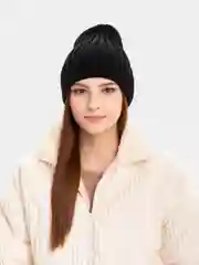 Черный женская шапка