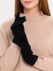 Перчатки женские, утепленные, вязаные