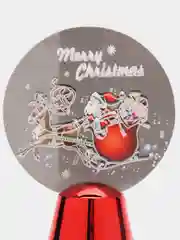 Алый светящийся фонарик