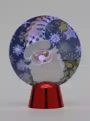 Багровый светящийся фонарик