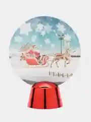 Бежевый светящийся фонарик
