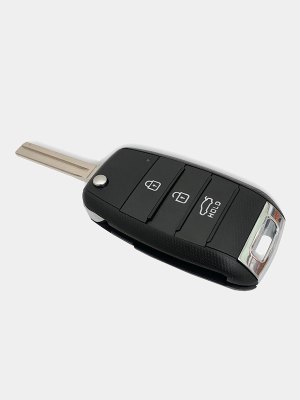 Корпус на штатный ключ с лезвием выкидной Kia Sportage / Киа Спортейдж (H003)