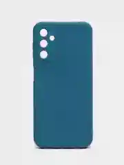 Синий чехол для Samsung Galaxy A14 / Самсунг Галакси А14, силиконовый, матовый