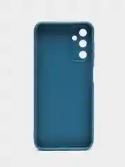 Синий чехол для Samsung Galaxy A14 / Самсунг Галакси А14, силиконовый, матовый