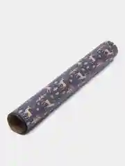 Индиго новогодняя упаковочная крафтовая бумага, 9 видов, 50X70 см