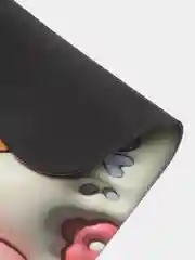 Белый коврик для ванной, 3d эффект