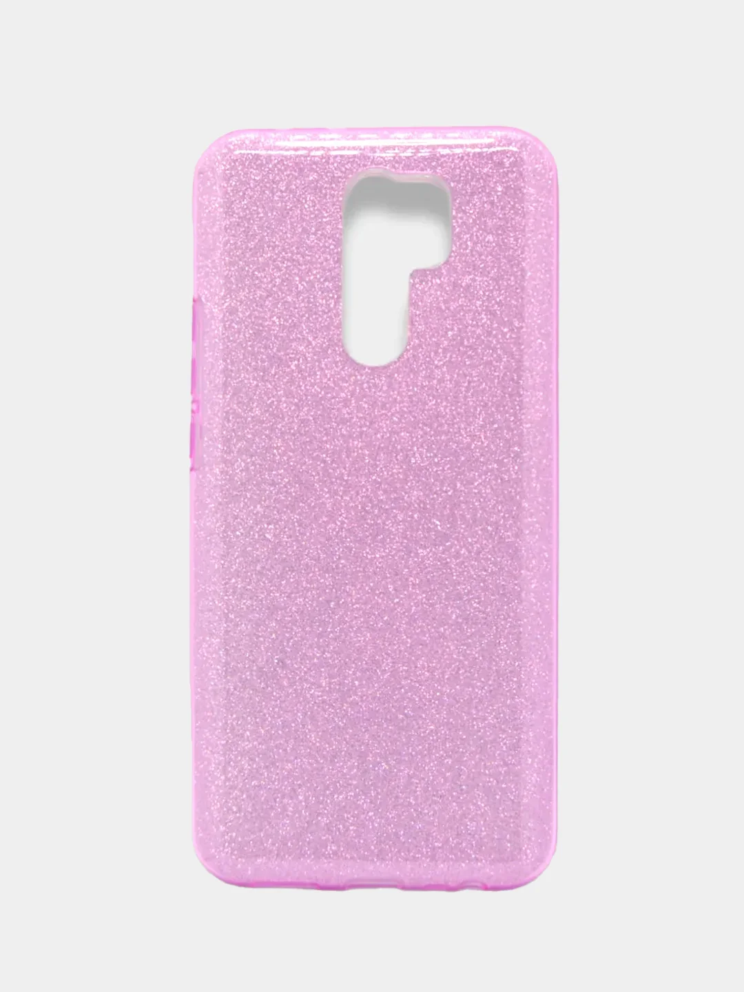Лавандовый чехол блестящий Xiaomi Redmi 9 накладка c блёстками Редми 9