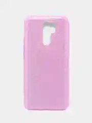 Лавандовый чехол блестящий Xiaomi Redmi 9 накладка c блёстками Редми 9
