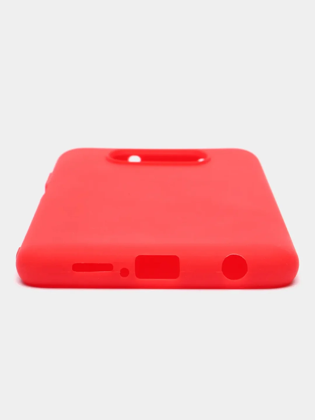 Красный чехол Xiaomi Poco X3 (NFC) / X3 Pro, силиконовый, цветной, матовый