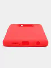Красный чехол Xiaomi Poco X3 (NFC) / X3 Pro, силиконовый, цветной, матовый