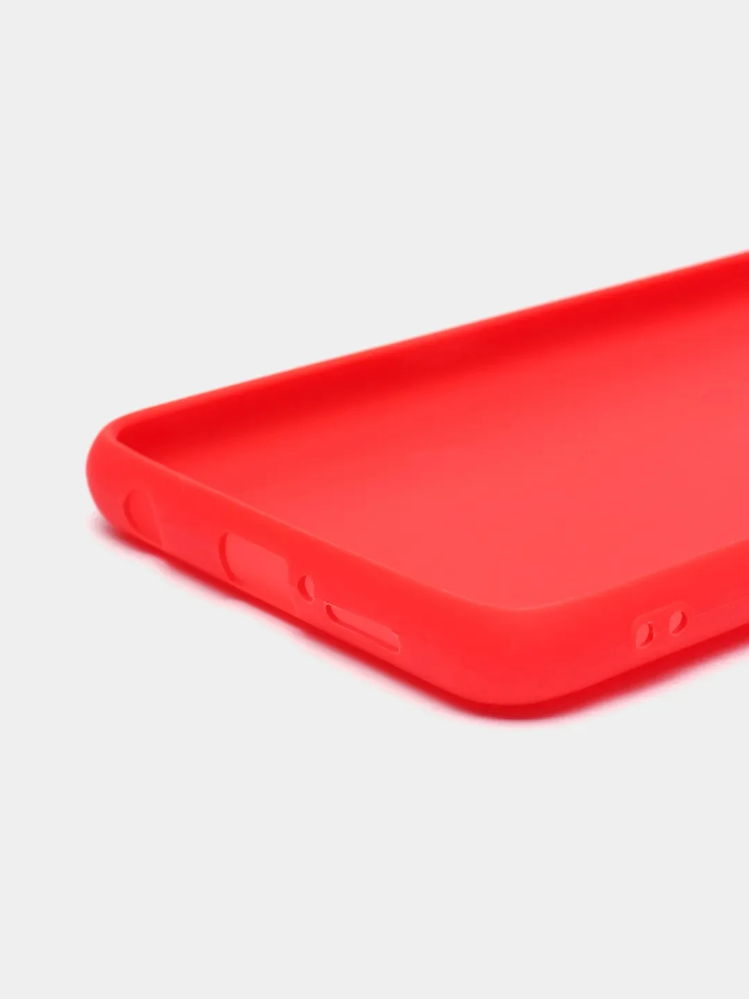 Красный чехол Xiaomi Poco X3 (NFC) / X3 Pro, силиконовый, цветной, матовый