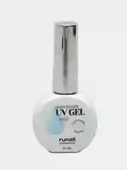 Ледяной уф гель для наращивания/Цветной жидкий уф гель/Гель лак Runail Professional, 15 мл