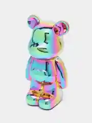 Разноцветный статуэтка медведь "Bearbrick", копилка керамическая