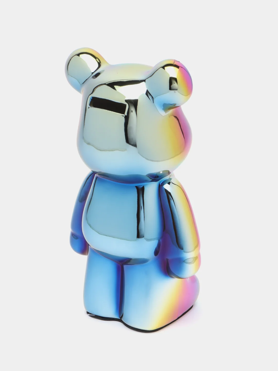 Разноцветный статуэтка медведь "Bearbrick", копилка керамическая