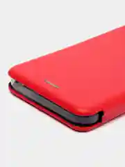 Красный чехол-книжка для Infinix Hot 30 Play / Инфиникс Хот 30 Плей