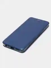 Синий чехол-книжка для Infinix Hot 30 Play / Инфиникс Хот 30 Плей