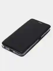 Черный чехол-книжка для Infinix Hot 30 Play / Инфиникс Хот 30 Плей