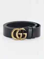 Бронзовый ремень с металлической пряжкой "GG"