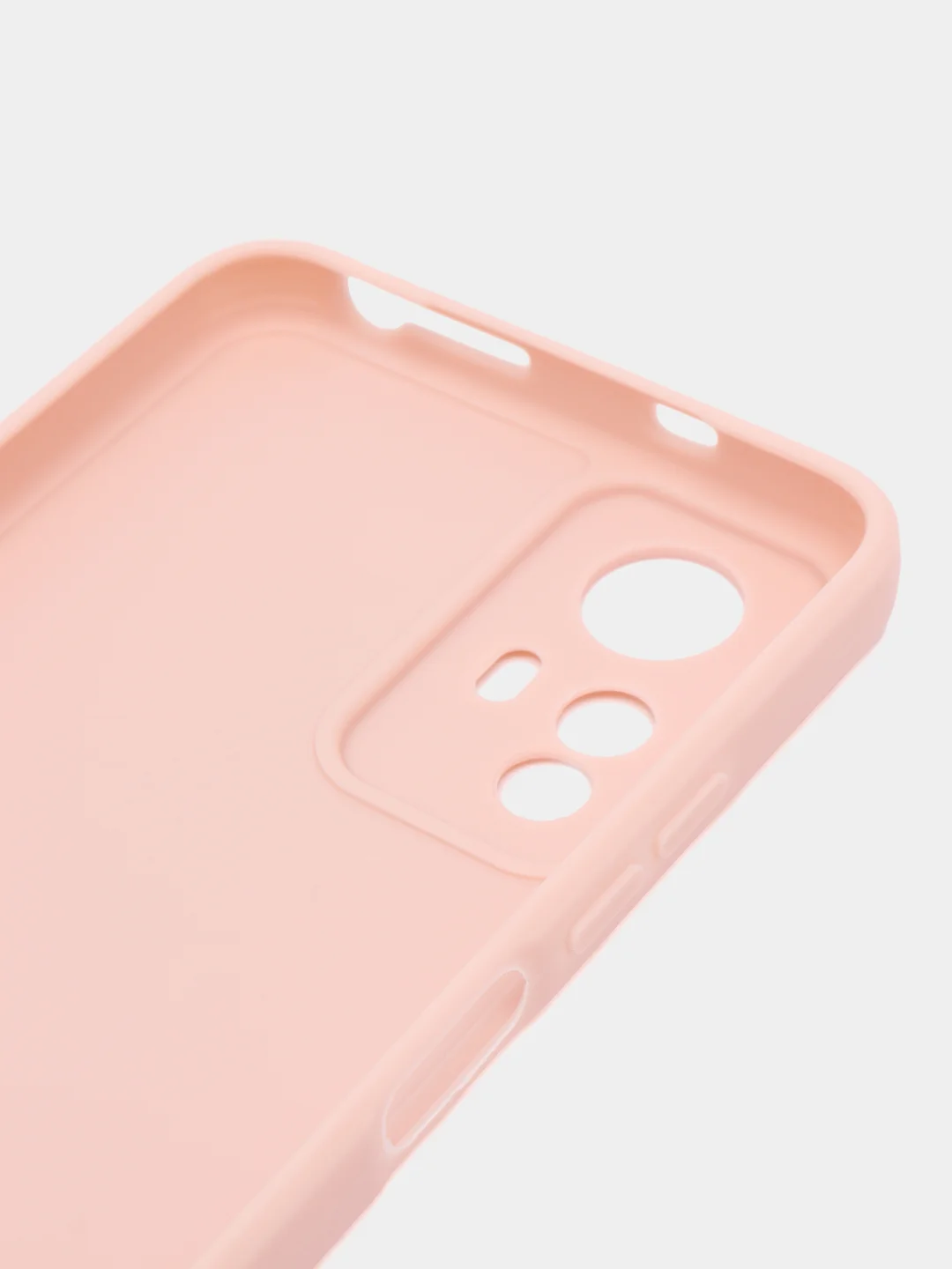 Бежевый чехол для Redmi Note 12S, Редми Нот 12С, силиконовый, матовый
