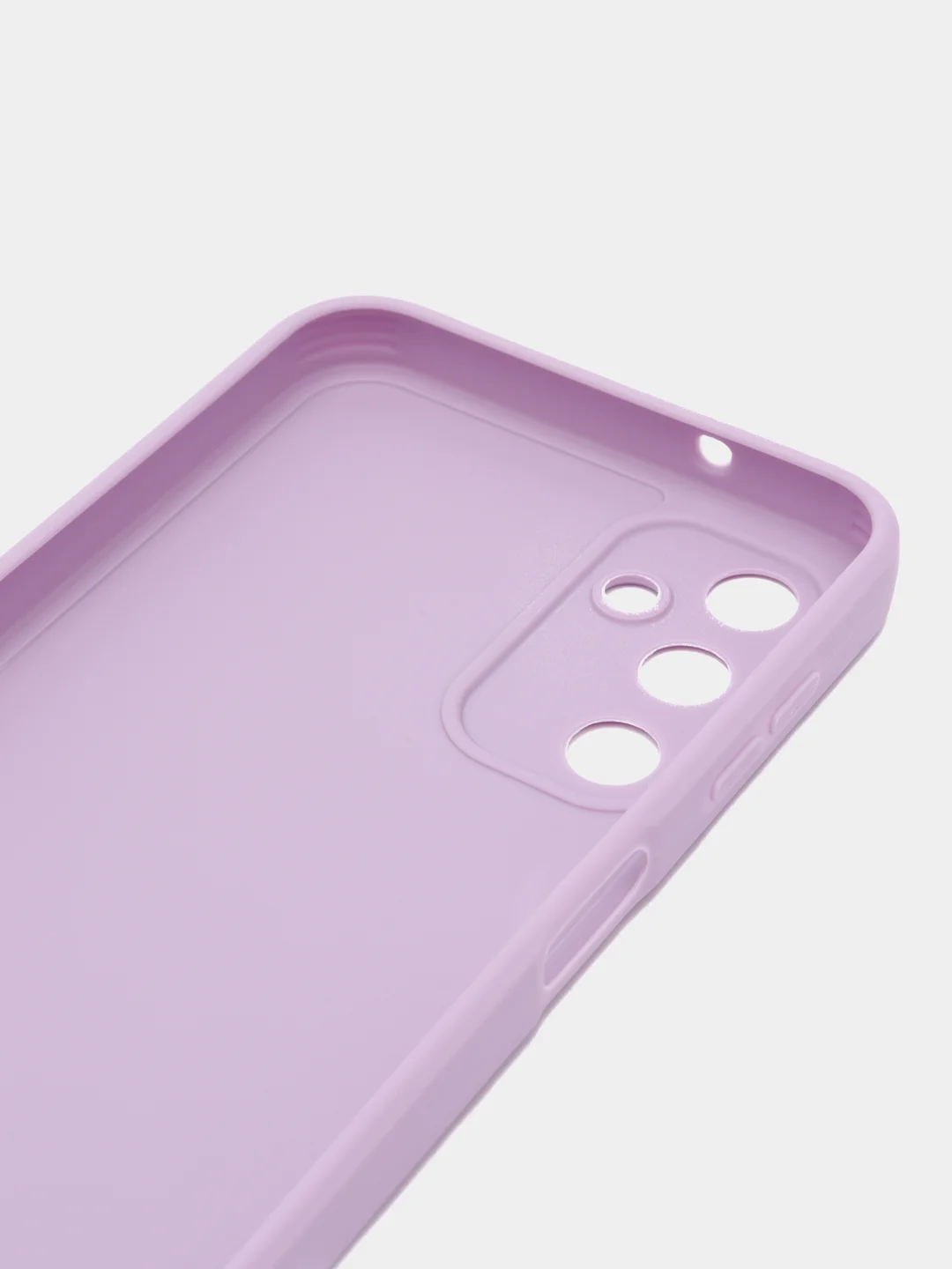 Сиреневый чехол для Samsung Galaxy A14 / Самсунг Галакси А14, силиконовый, матовый
