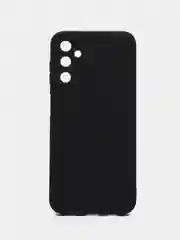 Угольный чехол для Samsung Galaxy A14 / Самсунг Галакси А14, силиконовый, матовый
