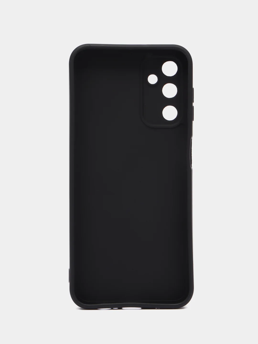 Угольный чехол для Samsung Galaxy A14 / Самсунг Галакси А14, силиконовый, матовый