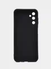 Угольный чехол для Samsung Galaxy A14 / Самсунг Галакси А14, силиконовый, матовый