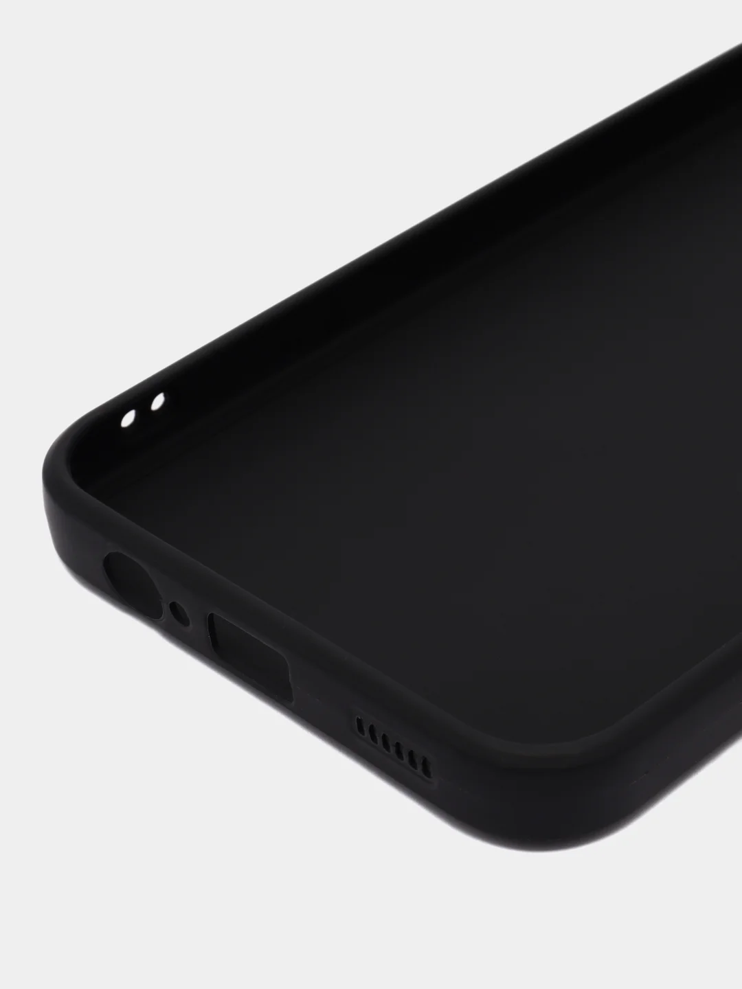 Хром чехол для Samsung Galaxy A14 5G, черный, силиконовый Самсунг А14 5Г