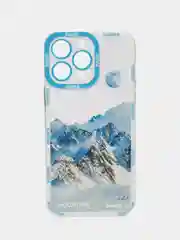 Белый чехол для iPhone 11, 12, 13, 14, 15, 16 Pro Max Plus, XR, с принтом, защитой камеры айфон