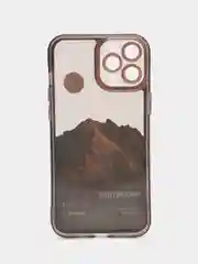 Голубой чехол для iPhone 11, 12, 13, 14, 15, 16 Pro Max Plus, XR, с принтом, защитой камеры айфон
