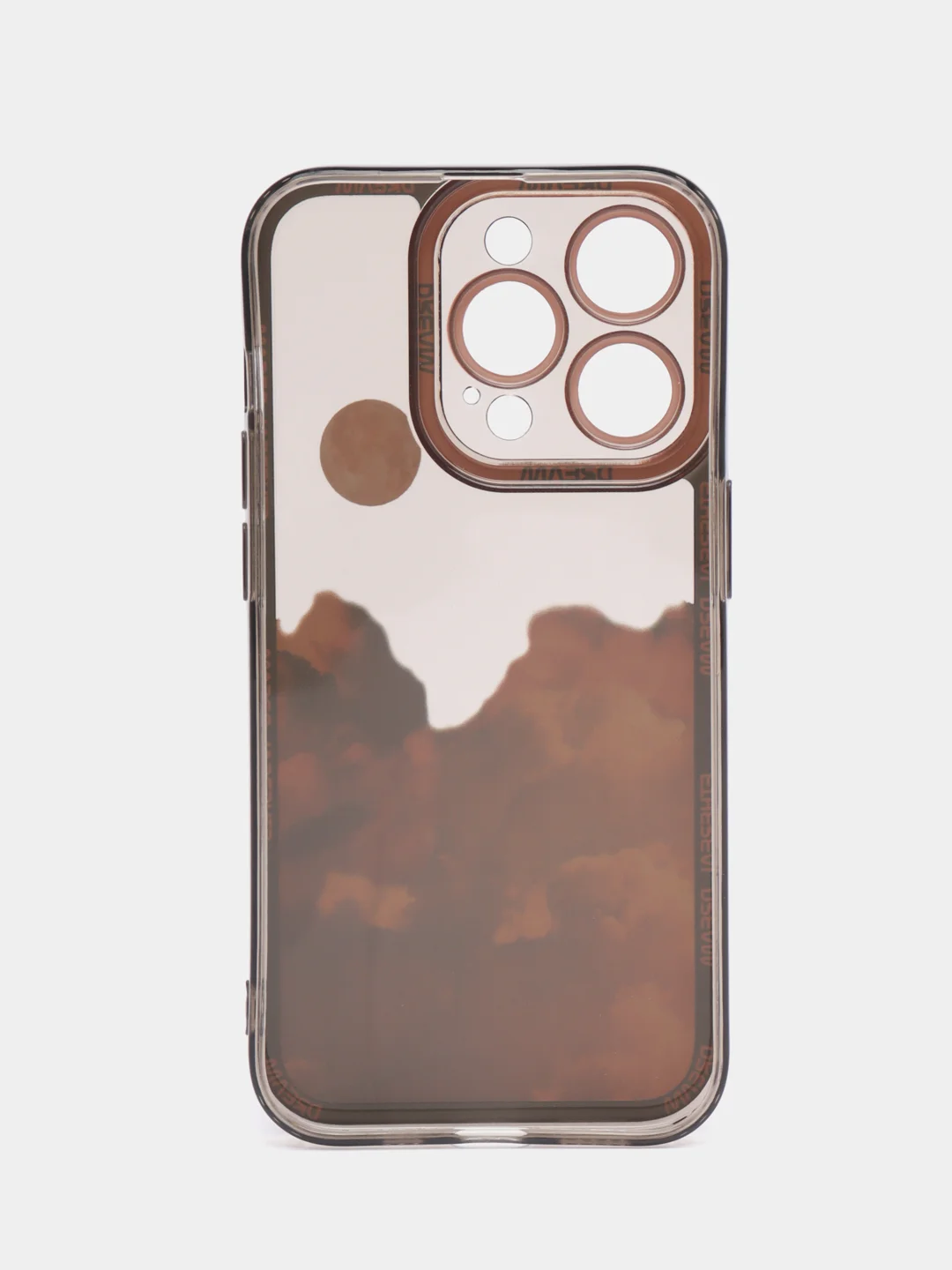 Оранжевый чехол для iPhone 11, 12, 13, 14, 15, 16 Pro Max Plus, XR, с принтом, защитой камеры айфон