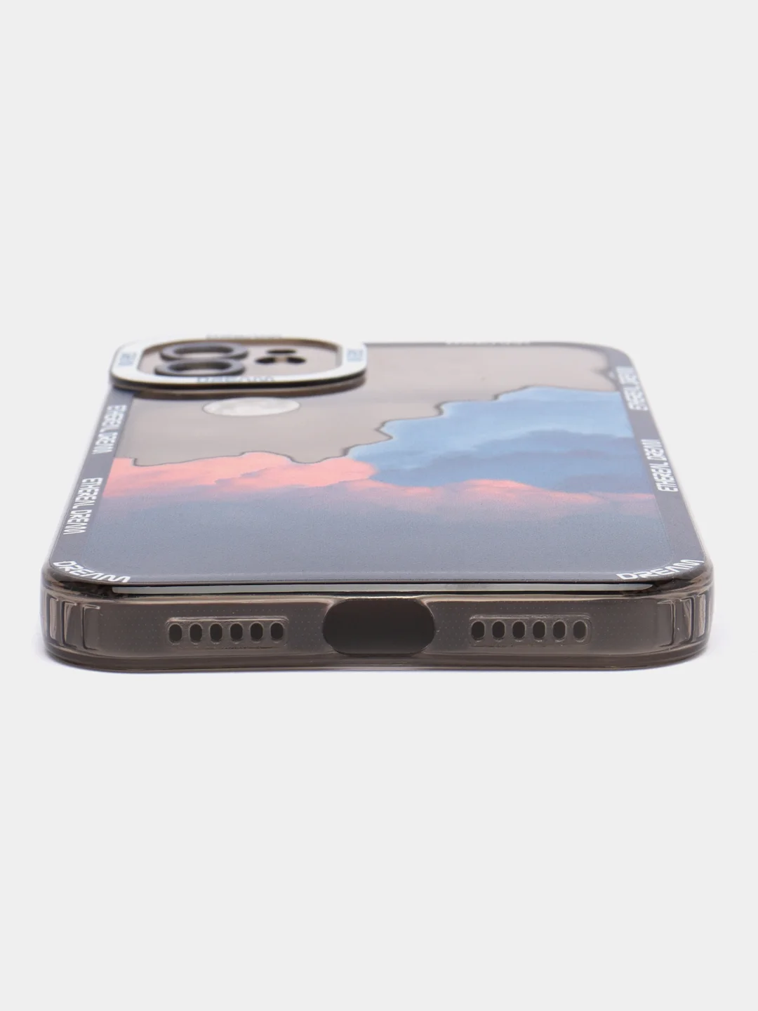 Синий чехол для iPhone 11, 12, 13, 14, 15, 16 Pro Max Plus, XR, с принтом, защитой камеры айфон