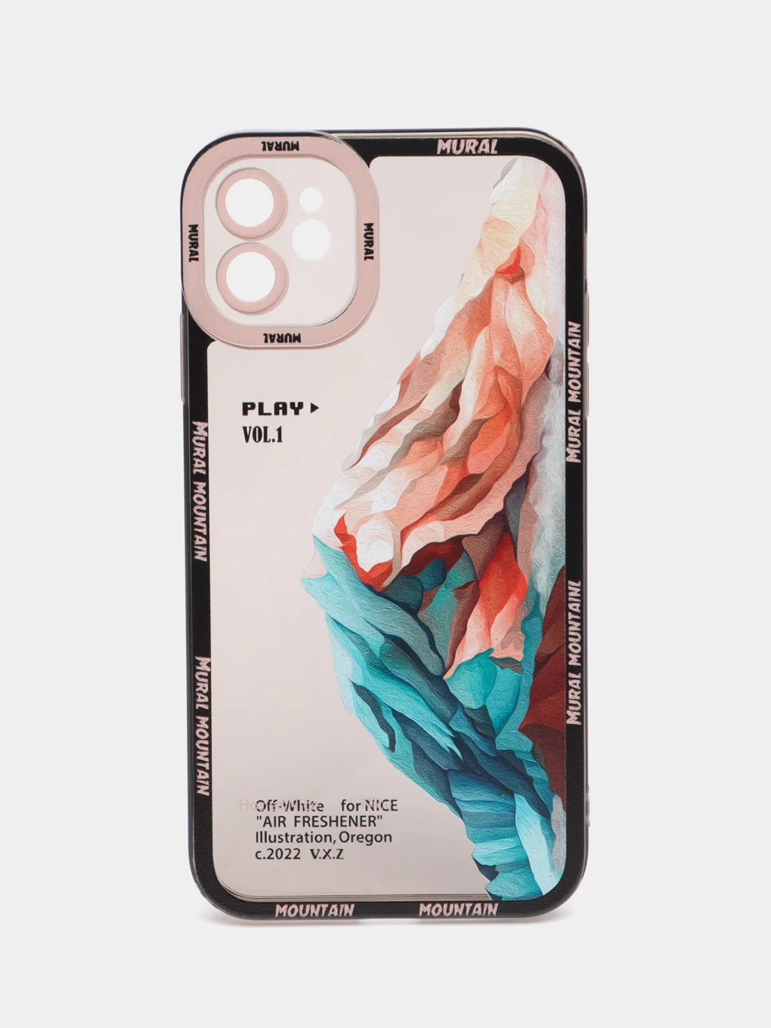 Бирюзовый чехол для iPhone 11, 12, 13, 14, 15 Pro Max Plus, с принтом, защитой камеры