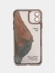 Бирюзовый чехол для iPhone 11, 12, 13, 14, 15 Pro Max Plus, с принтом, защитой камеры