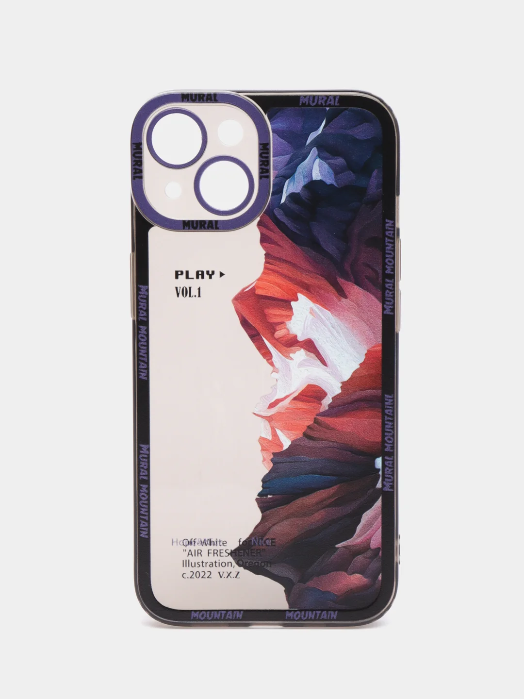 Фиолетовый чехол для iPhone 11, 12, 13, 14, 15 Pro Max Plus, с принтом, защитой камеры