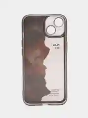 Фиолетовый чехол для iPhone 11, 12, 13, 14, 15 Pro Max Plus, с принтом, защитой камеры