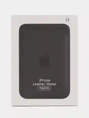 Черный картхолдер MagSafe для iPhone 12, 13, Pro, Max, mini цветная анимация (Айфон)