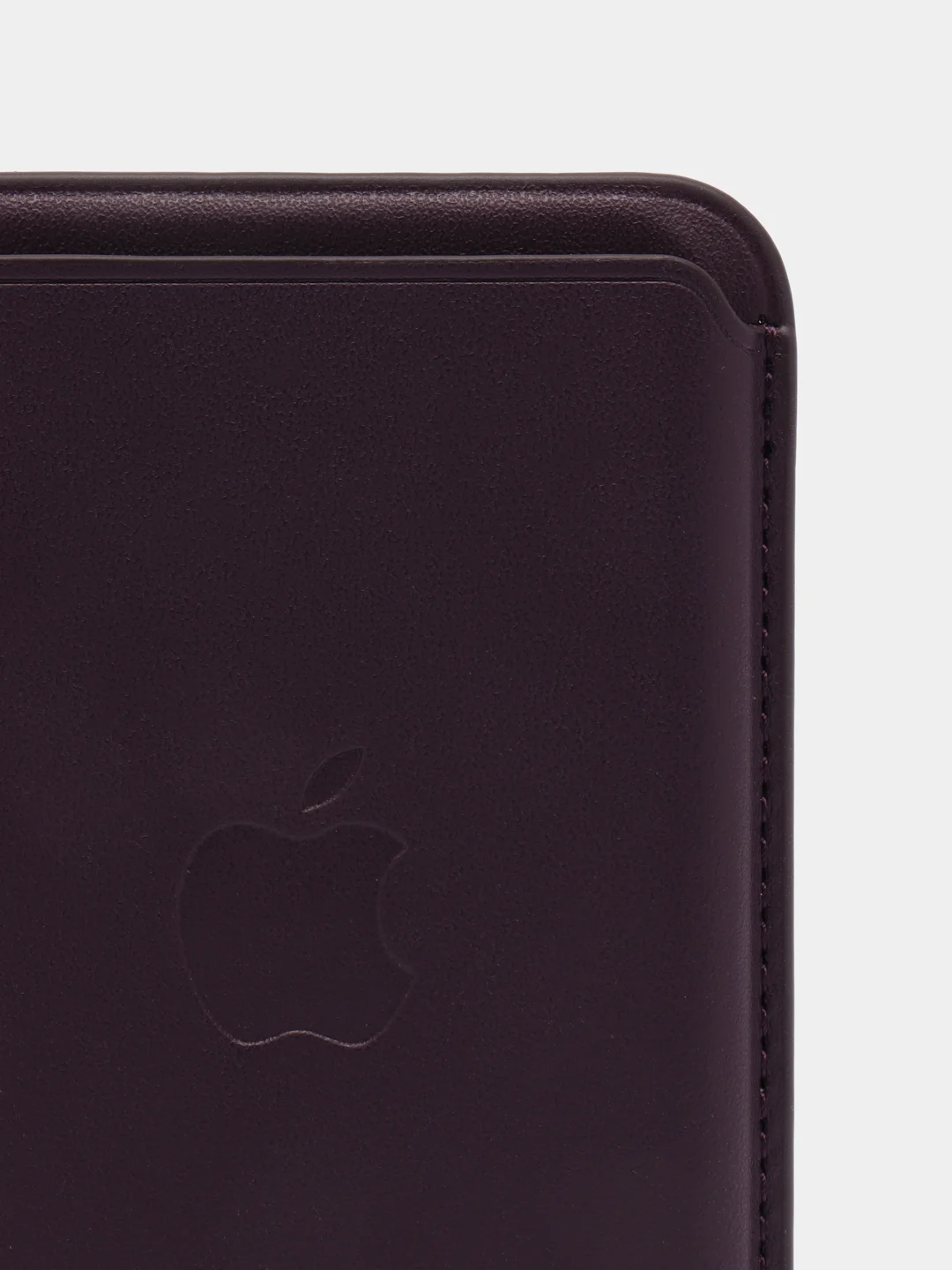 Бордовый картхолдер MagSafe для iPhone, Айфон