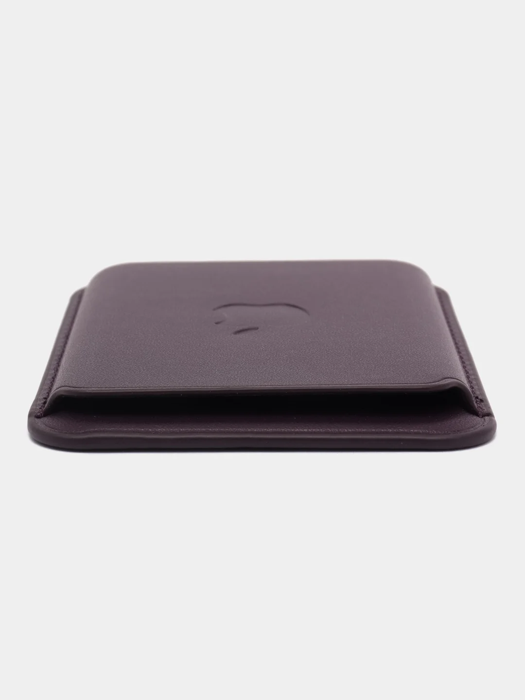 Бордовый картхолдер MagSafe для iPhone, Айфон