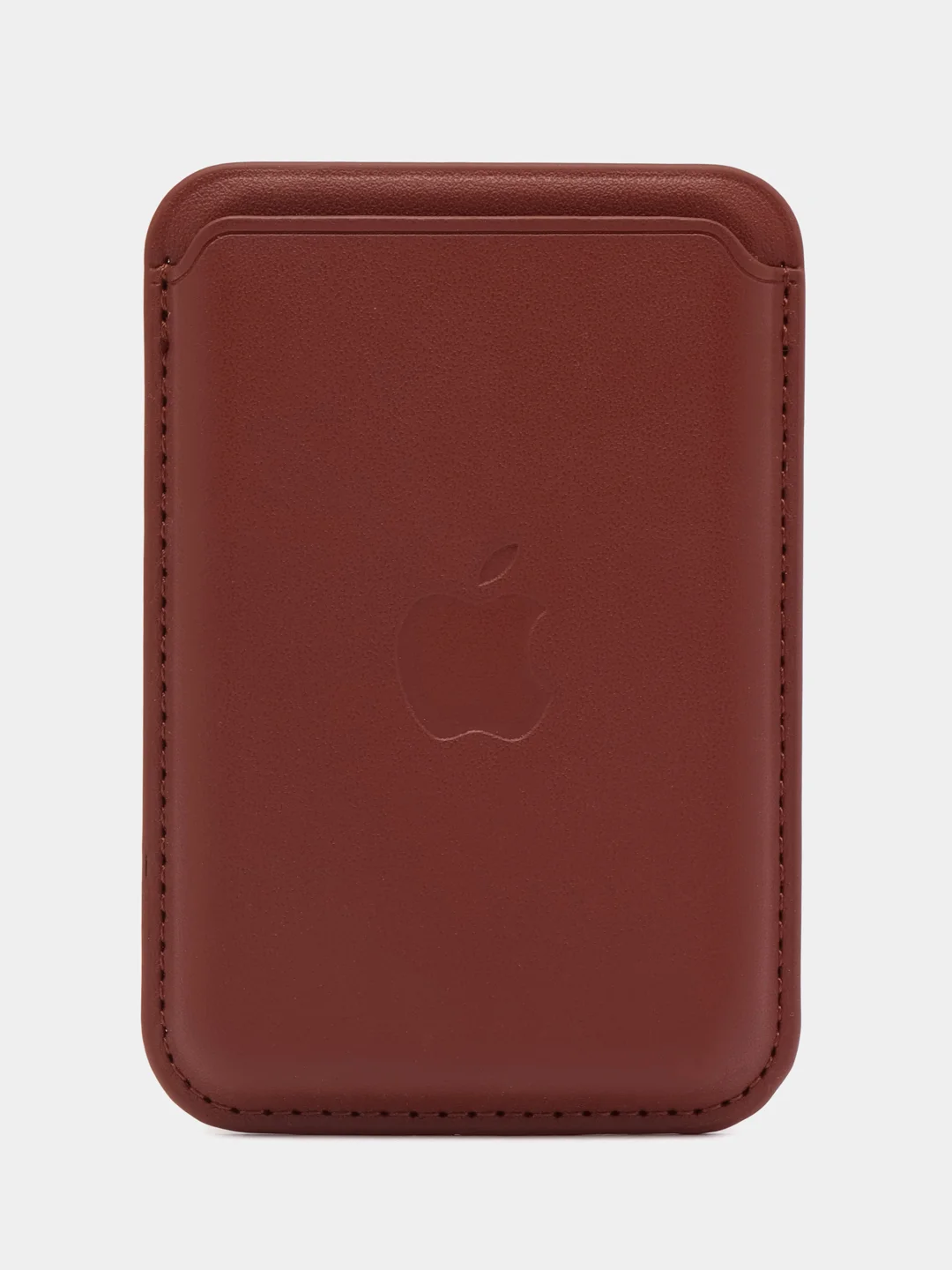 Коричневый картхолдер MagSafe для iPhone, Айфон