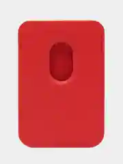 Красный картхолдер MagSafe для iPhone (Айфон), анимация