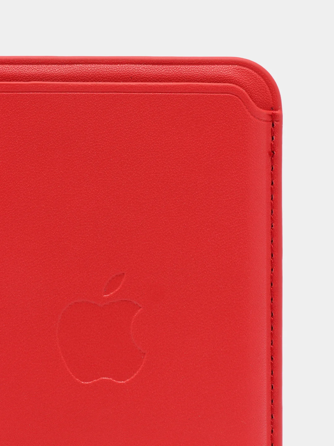 Красный картхолдер MagSafe для iPhone (Айфон), анимация
