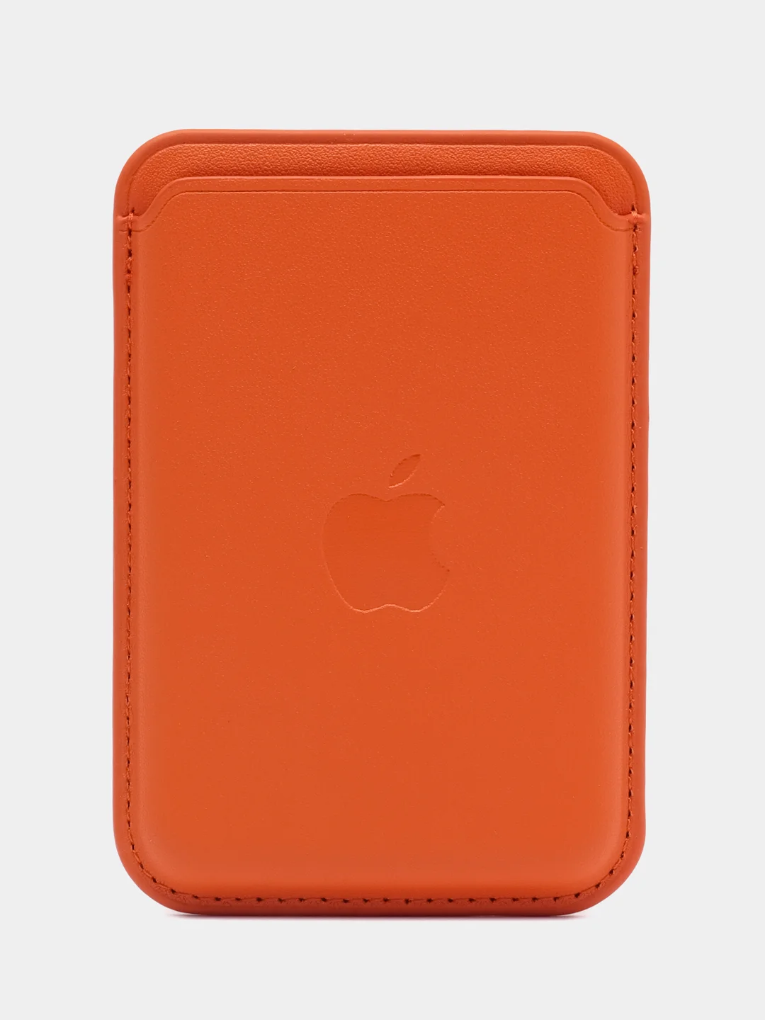 Оранжевый картхолдер MagSafe для iPhone (Айфон), анимация