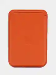 Оранжевый картхолдер MagSafe для iPhone (Айфон), анимация