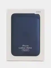Синий картхолдер MagSafe для iPhone (Айфон), анимация