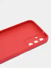 Алый чехол для Samsung Galaxy A14 / Самсунг Галакси А14, силиконовый, матовый