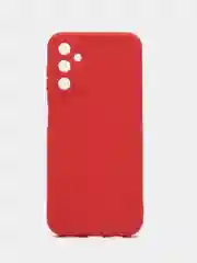 Алый чехол для Samsung Galaxy A14 / Самсунг Галакси А14, силиконовый, матовый