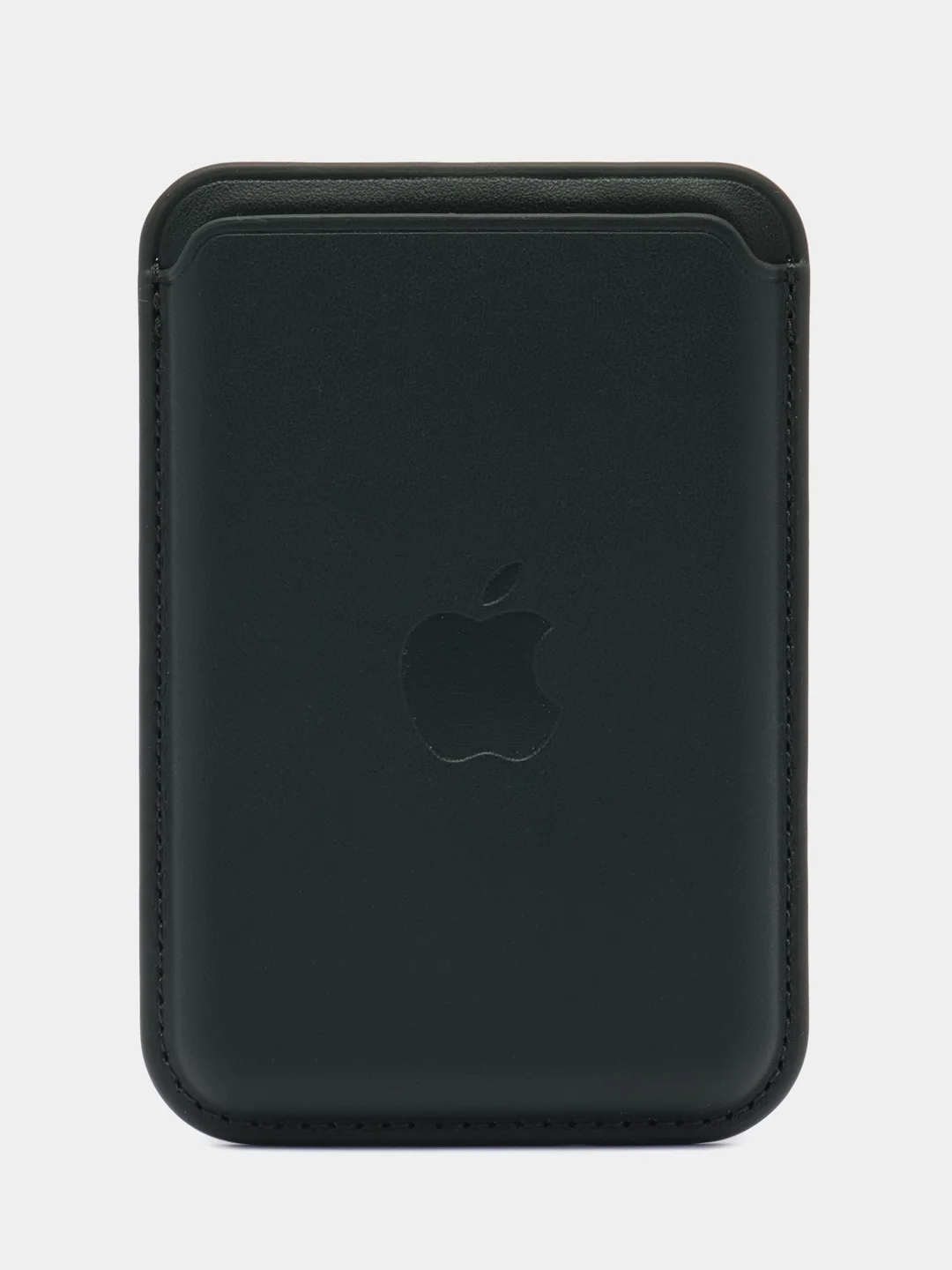 Тёмно-зелёный картхолдер MagSafe для iPhone (Айфон), анимация