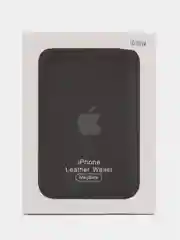 Черный картхолдер MagSafe для iPhone (Айфон), анимация