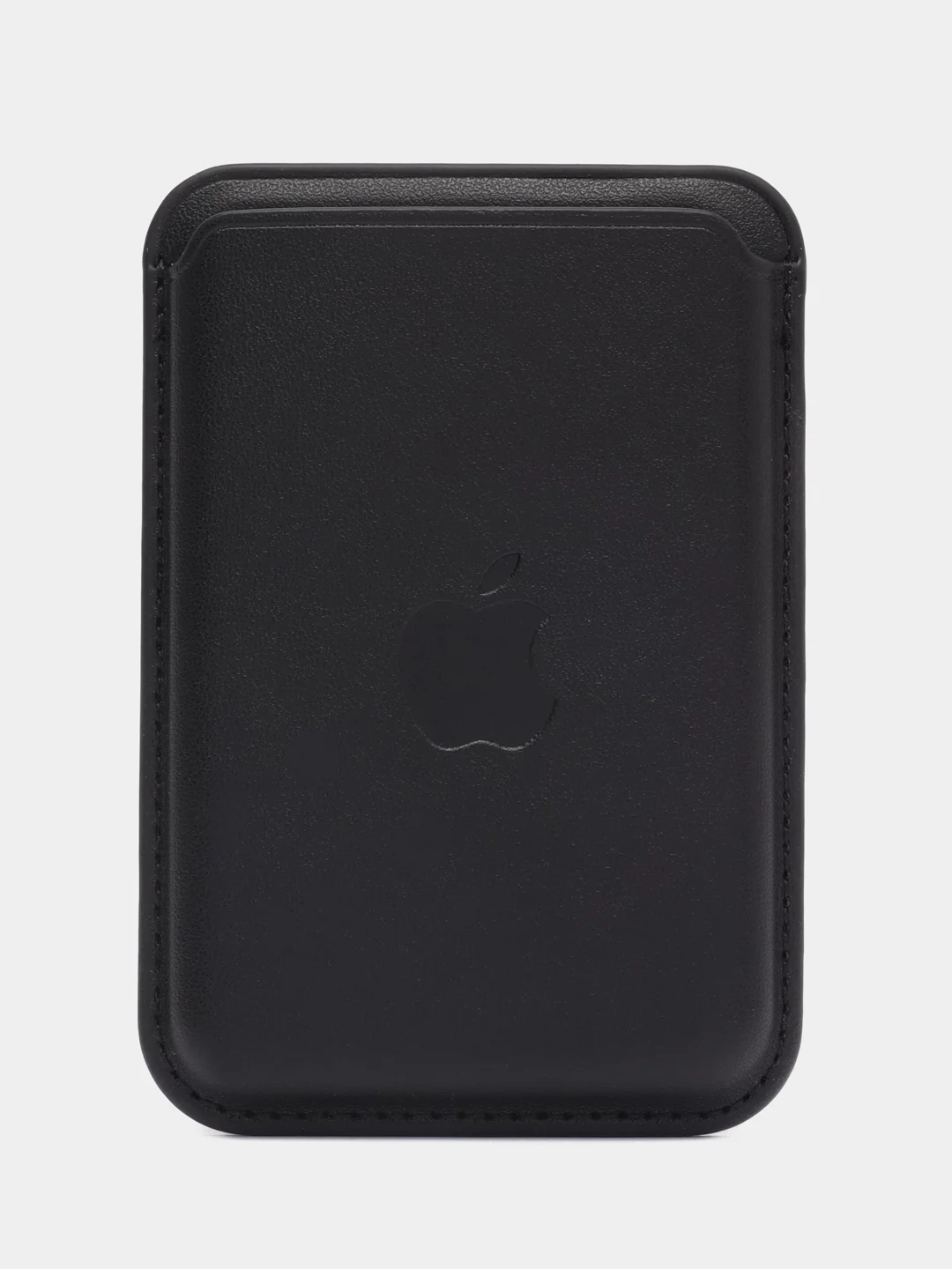 Черный картхолдер MagSafe для iPhone (Айфон), анимация
